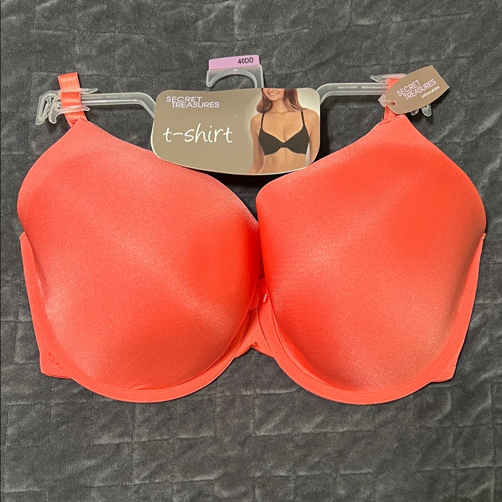 Smart & Sexy Coral T-Shirt Bra